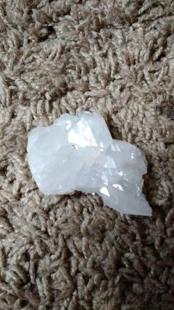 Flat Elestial Faden Quartz