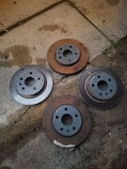 12 Chevrolet Malibu .rotors.