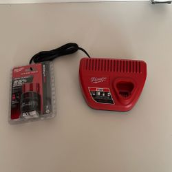 Milwaukee M12 2.5 Battery & Charger