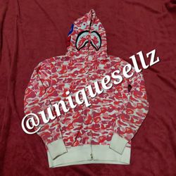 Pink Bape Hoodie