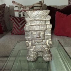Pre-Columbian Style Stone Figure Sculpture