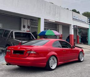 Mercedes Benz w208  Hella 4pc taillights