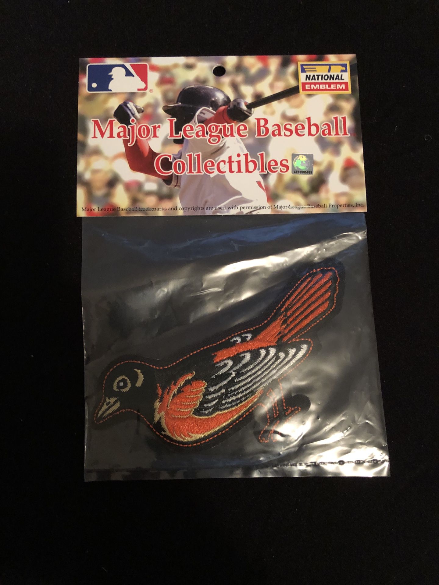 Baltimore Orioles Embroidered Patch! Great for Framing and Sewing on Jackets!