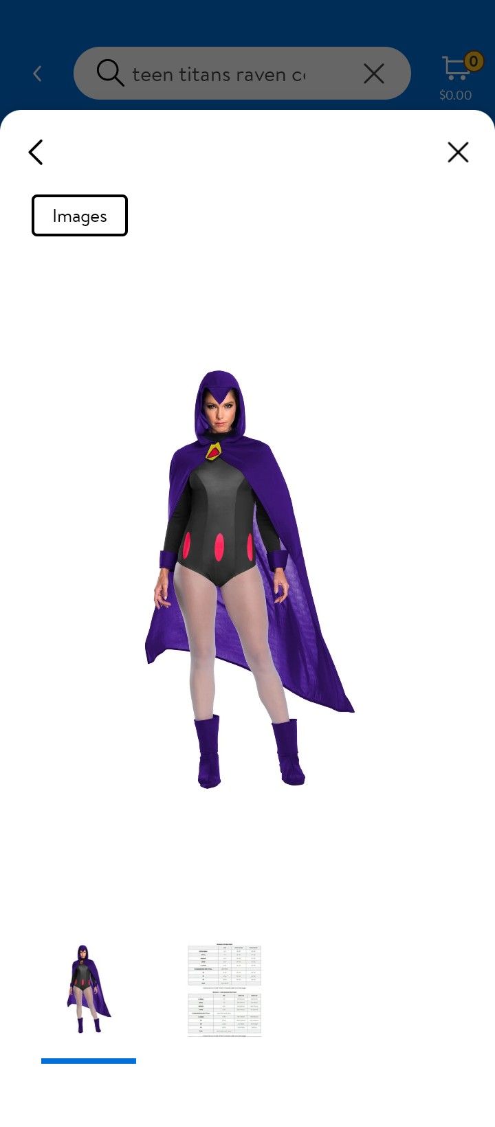 Teen Titans Go RAVEN Costume