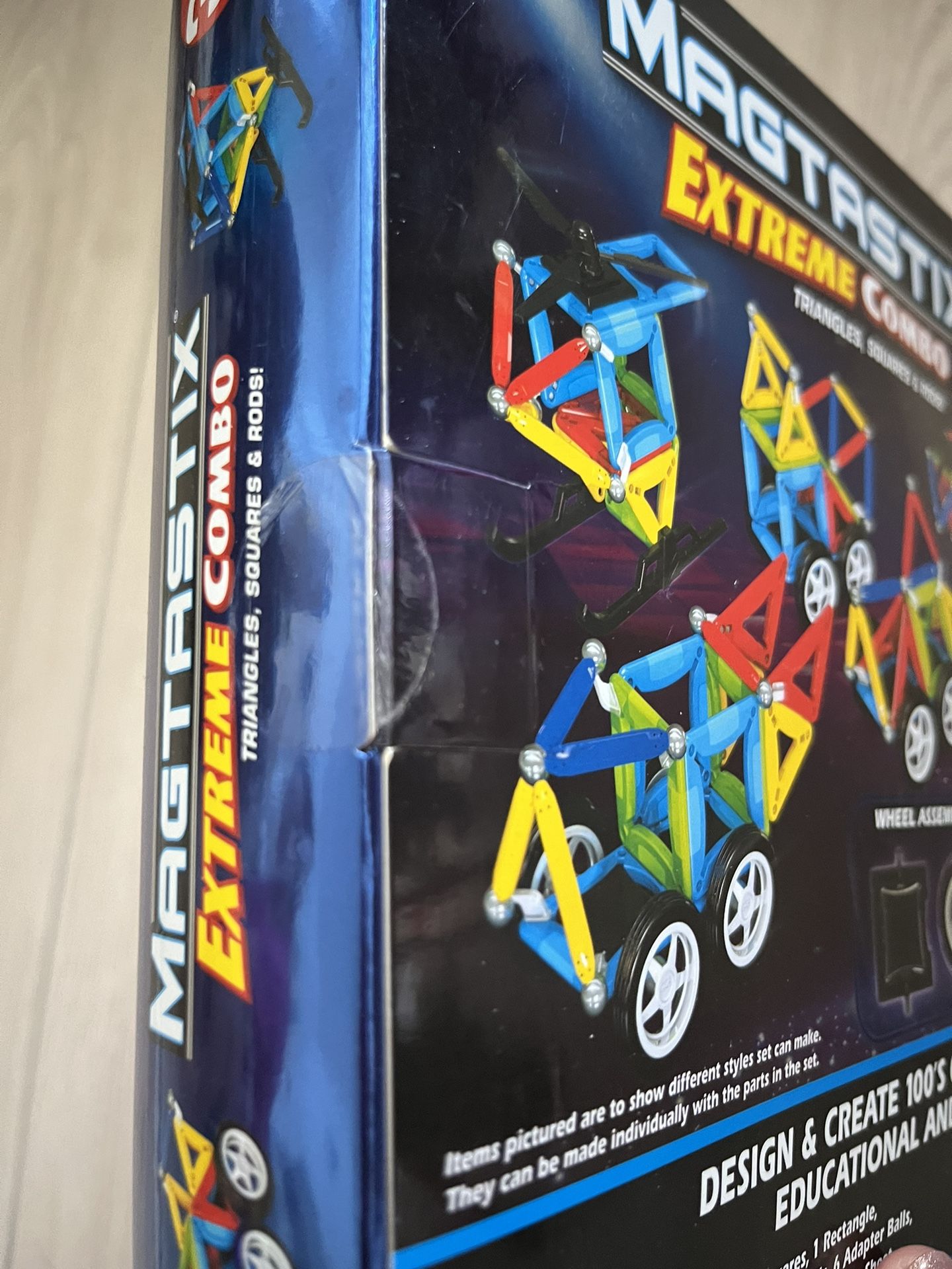 Cra-Z-Art Magtastix 36 Piece Extreme Vehicles Magnetic Building