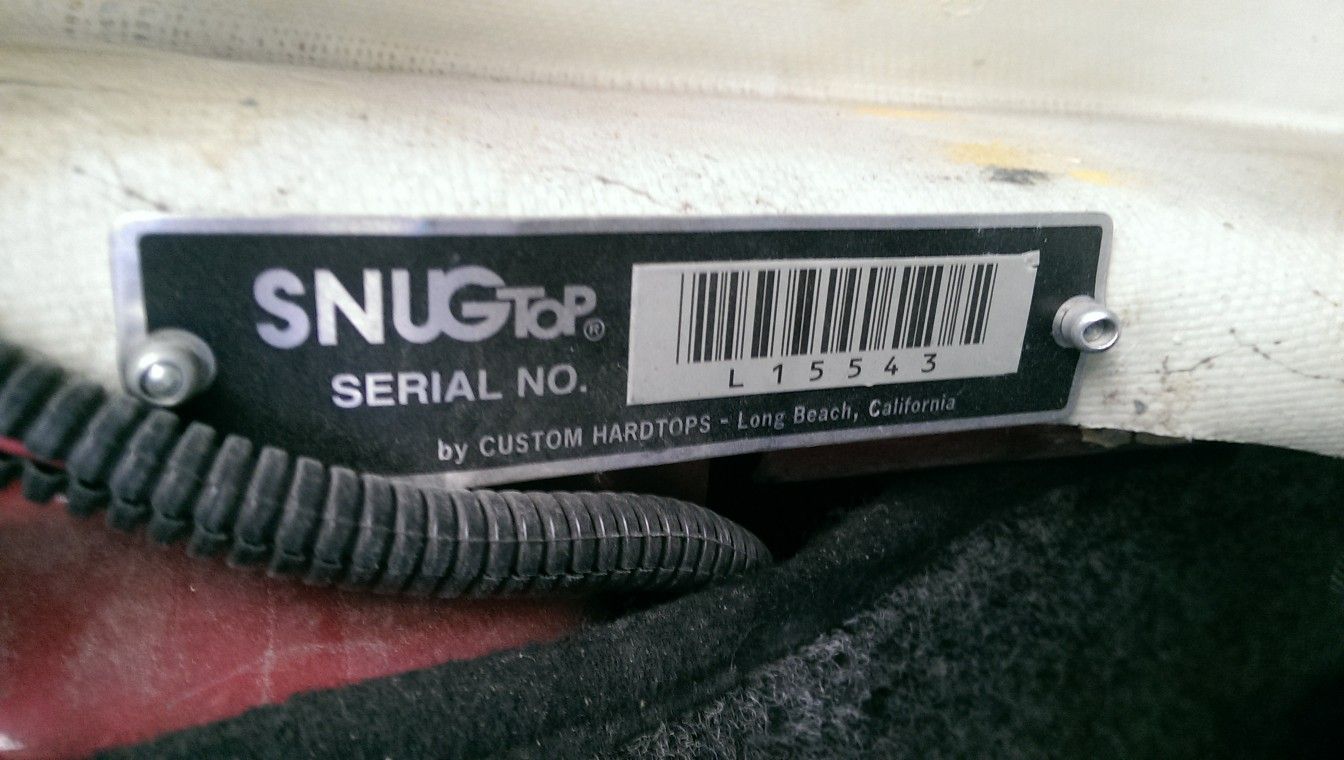 Snugtop camper shell for '02 '08 Dodge Ram short bed for Sale in Las