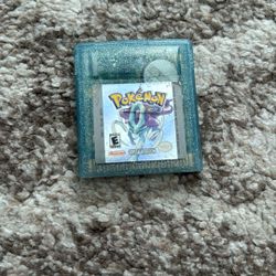 Pokemon Crystal For Nintendo Gameboy Color