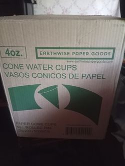 Brand New box of cone cups for water dispenser