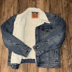 New Men’s Size 3XL Levi’s Sherpa Jacket 
