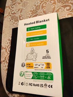 New heated blanket