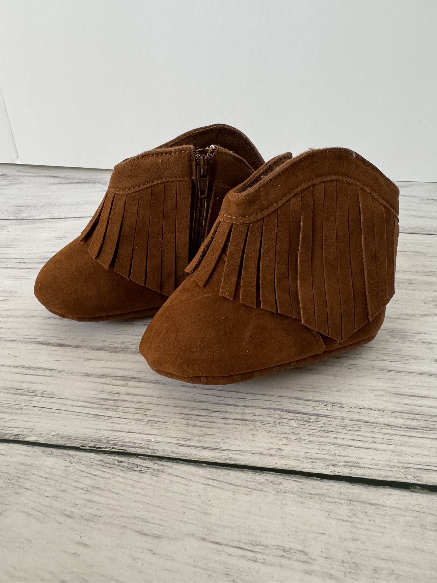 Baby Moccasin Boots, 12-18 Months 