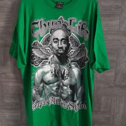 Y2k Tupac Rap Shirt