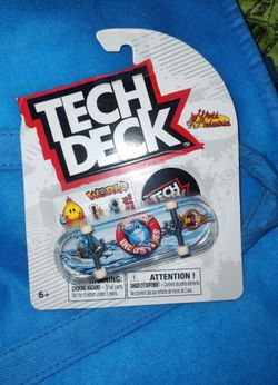 World Industries Skateboards Tech Deck & Hat