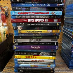 46 Blu-rays assorted titles