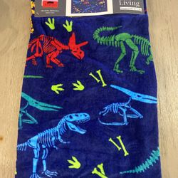 Dinosaur Hoodie Towel