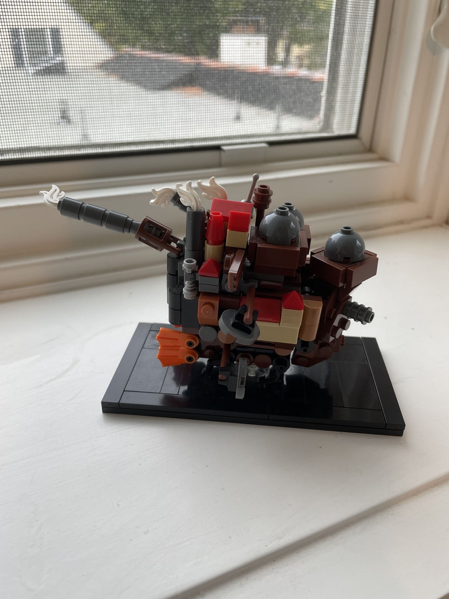 free howl's moving castle lego