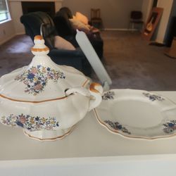 Old Plate And Dish