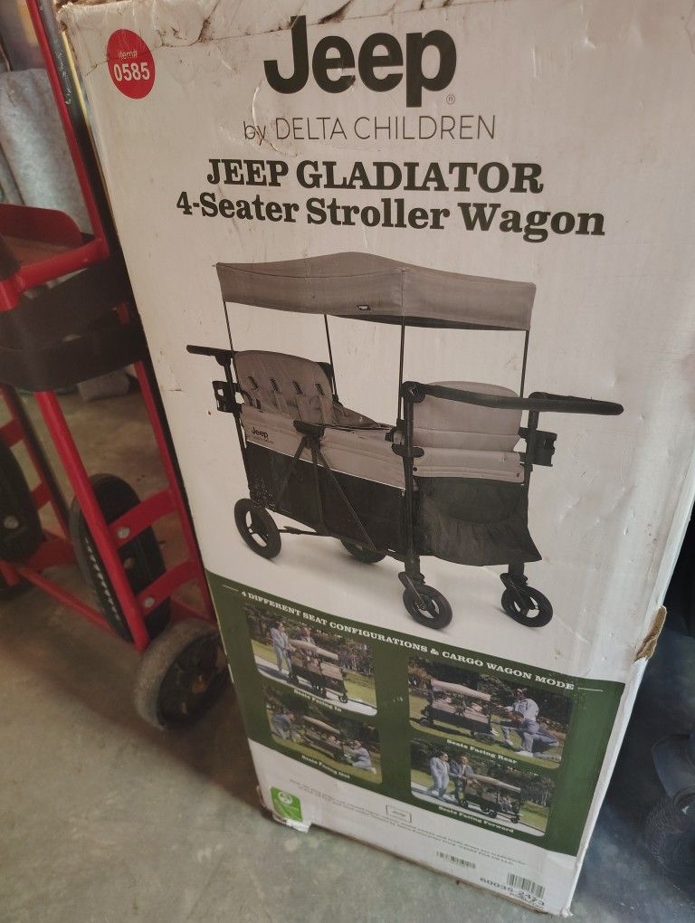 Jeep Gladiator 4 Seat Stroller Wagon $350