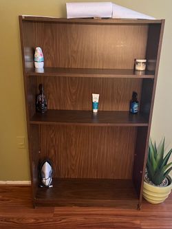 Large bookshelf as seen in photo- Avail. May 17 to 21