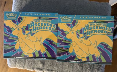 Pokemon Ascended heroes mega evolution elite trainer box