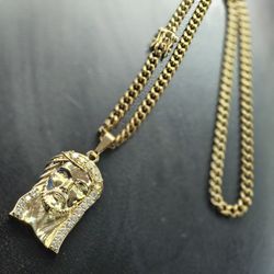 I Deliver I Ship 14k Gold Plated Chain 