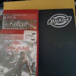 Ps3 Plus 2 Games All Cords Except Controller 