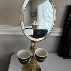 Vintage Mirror Shaving Set