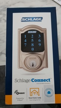 Schlage connect lock brand-new Z-Wave