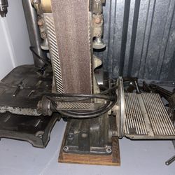 Antique Table Belt Sander.  
