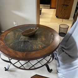 Lovely Haverty’s  cocktail table, 2 end tables, and a sofa table 