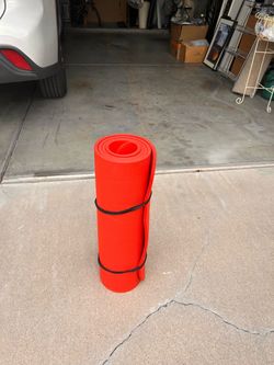 Red Foam Exercise Yoga Mat