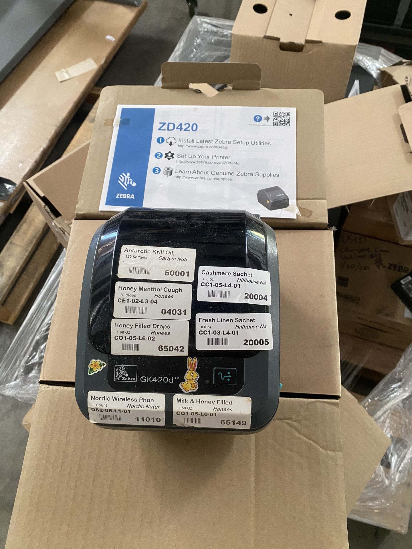GK420d Label Printer