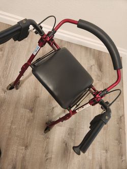 Walker with basket and seat