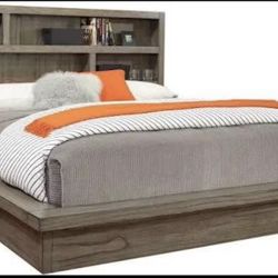 NEED GONE CALI KING Platform Bed Frame - SOLID WOOD