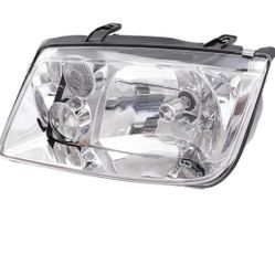 Left headlight Volkswagen Jetta 1999 to 2002