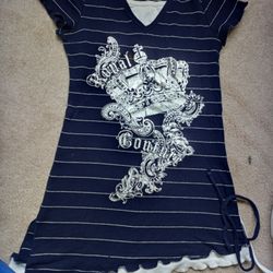 Short Sleeve Shirt  Girls Size 10 To 12