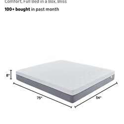 New/Unused Memory Foam Mattress 
