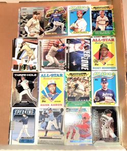 Lot of 850 random MLB BASEBALL INSERTS CARDS 2026-OLDER