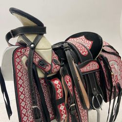 Monturas charras de cuero Mexicanas