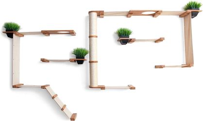 NEW Wall Mounted Cat Tree Shelf Set