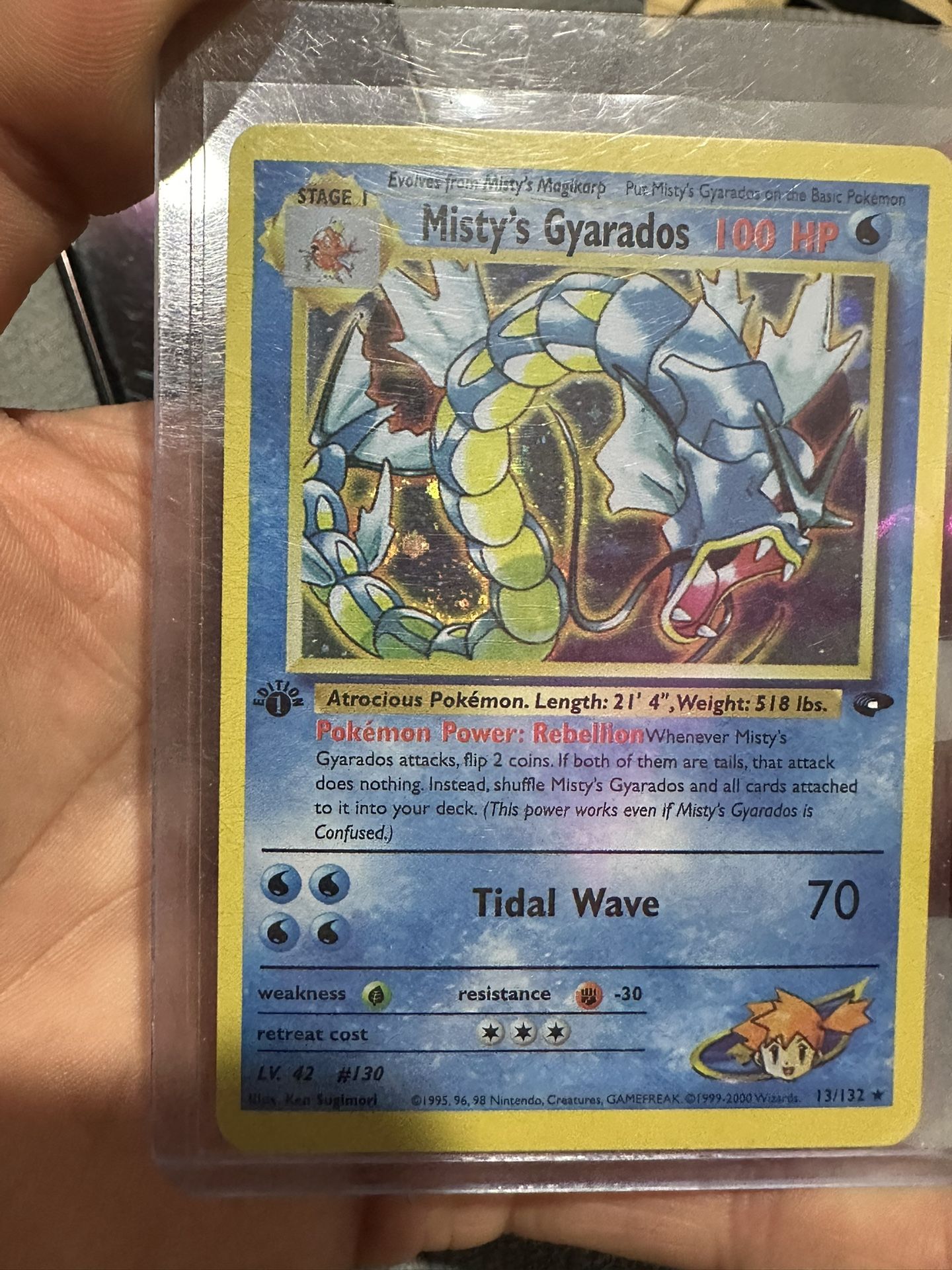 1st Edition Misty’s Gyarados