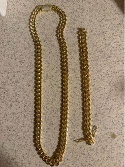Gold plated chain