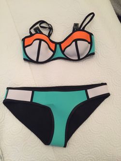 Neoprene bikini triangl style size large