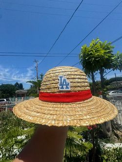 Los Angeles Dodgers x One Piece Straw Hat