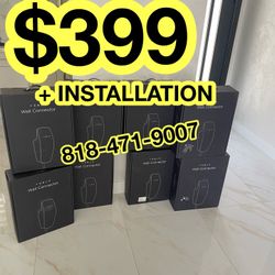 EV Car Charger Install Tesla Wall Connector Outlet Nema 1450