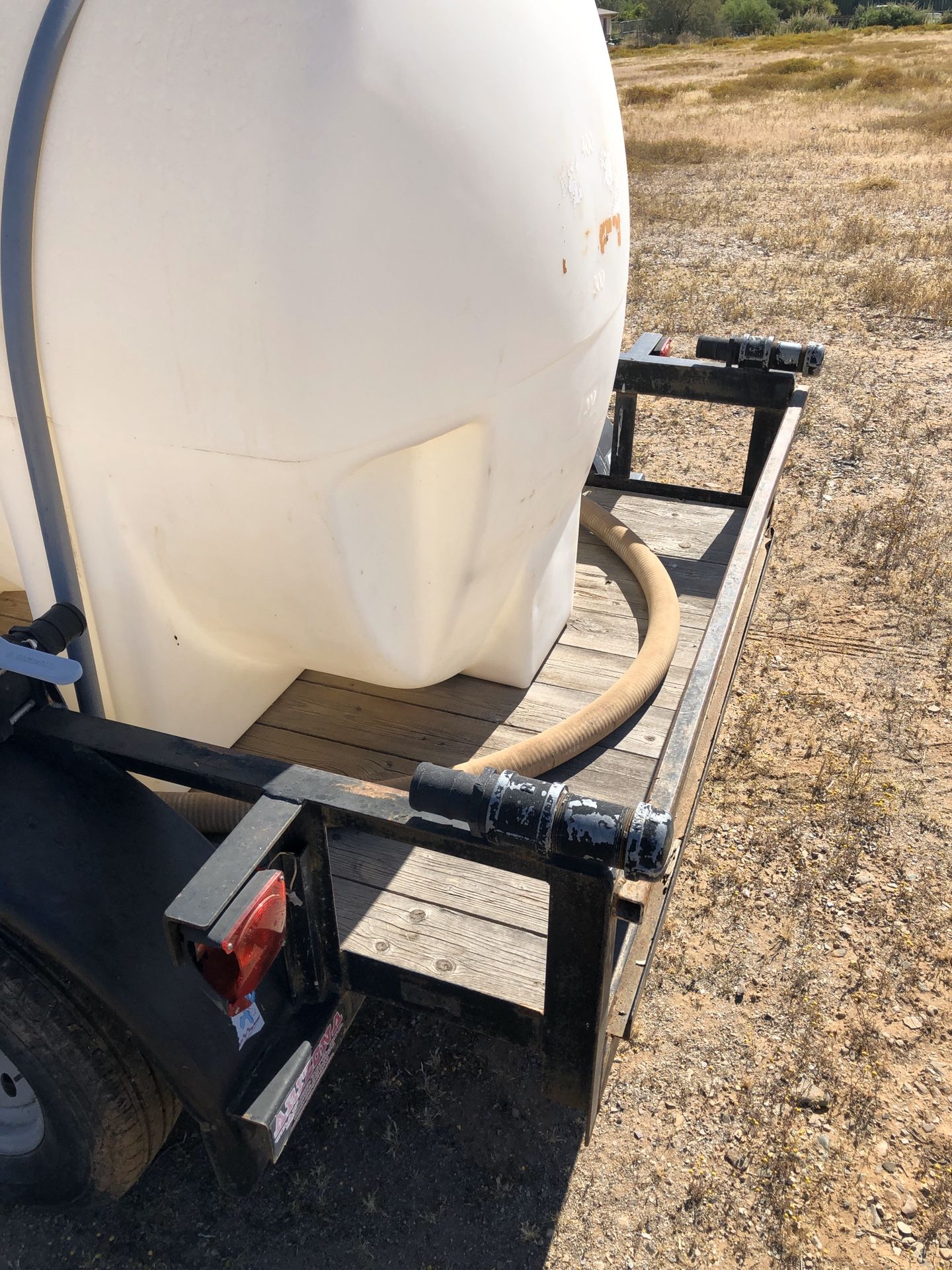 Water Buffalo Trailer 500 gal water tank and Motor for Sale in