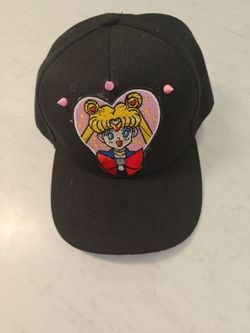 Custom Design Sailor Moon Embroidered Snapback Hat