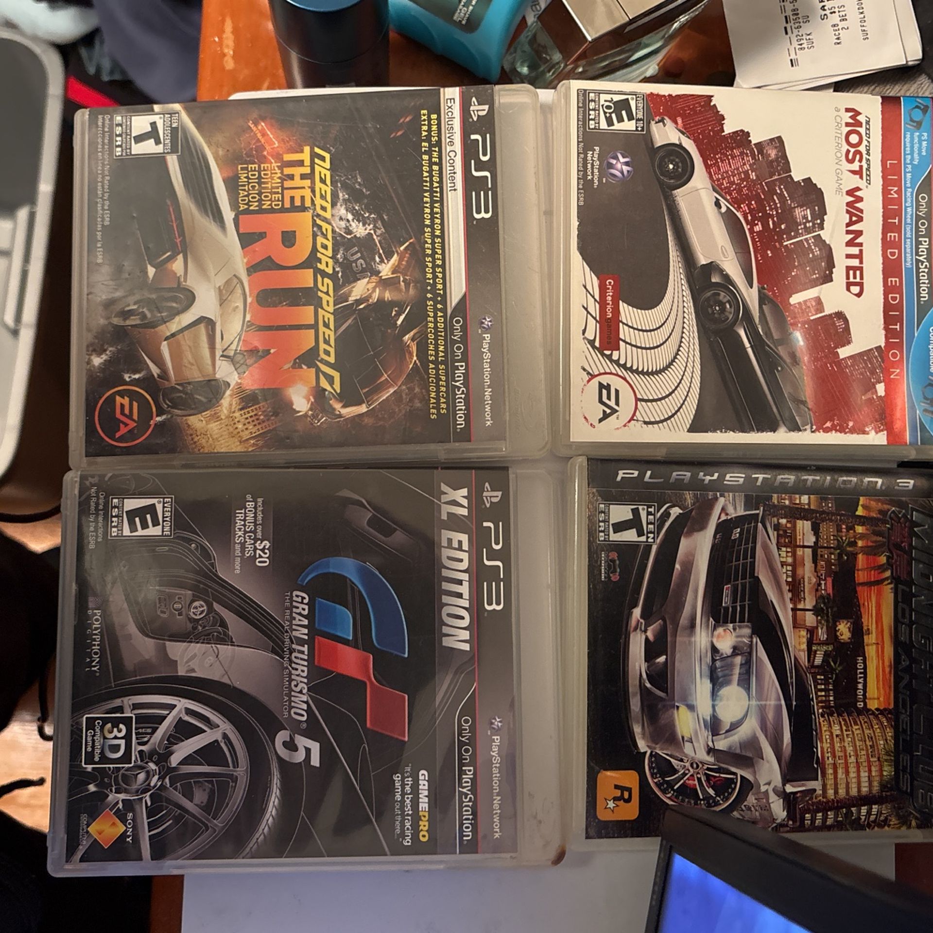 PS3 Racing Games Bundle