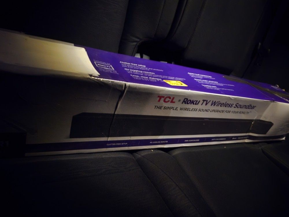 TLC Roku TV WIRELESS SOUNDBAR