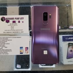 Unlocked Purple Galaxy S9 Plus 64gb